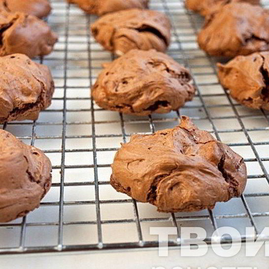 Рецепт шоколадного безе