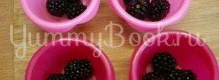 бланманже с ежевикой. Шаг 3