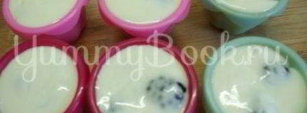 бланманже с ежевикой. Шаг 6