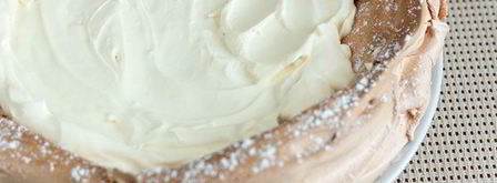 десерт павлова с ягодами. Шаг 11