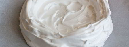 десерт павлова с ягодами. Шаг 5