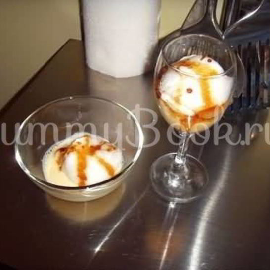 Рецепт десерта плавающего остров