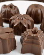 Десерт творожный в шоколаде