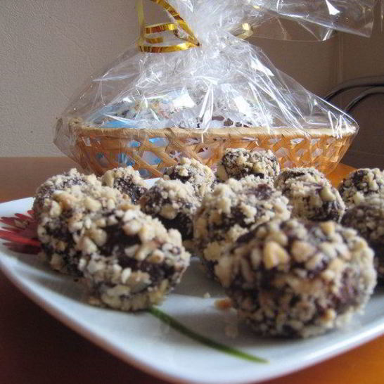 Рецепт домашних трюфелей с фундуком