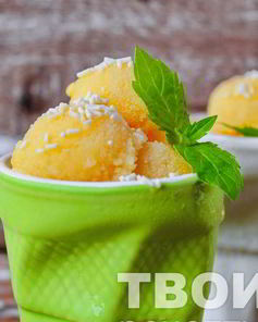 Домашний сорбет