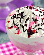 Финский десерт с клюквой