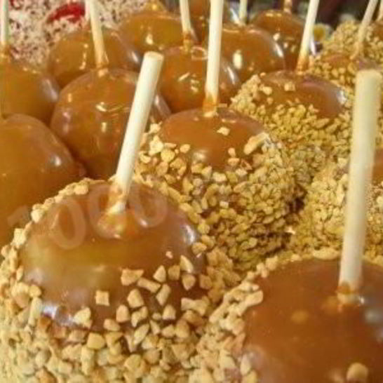 Рецепт фруктов под карамелью