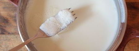 йогурт из козьего молока с апельсином и отрубями. Шаг 3