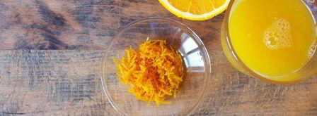 йогурт из козьего молока с апельсином и отрубями. Шаг 4