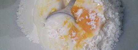 клубничные бухтельн с ванильным пудингом и штрейзелем. Шаг 4