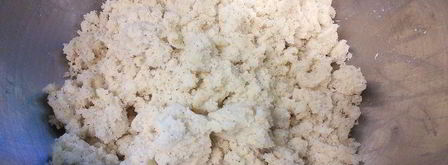 клубничные бухтельн с ванильным пудингом и штрейзелем. Шаг 7