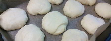 клубничные бухтельн с ванильным пудингом и штрейзелем. Шаг 10