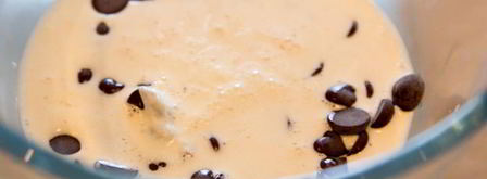 клубника и шоколад с мороженым. Шаг 4