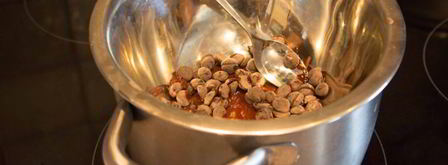 клубника и шоколад с мороженым. Шаг 8