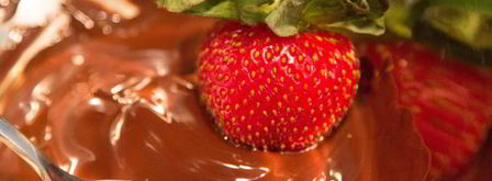 клубника и шоколад с мороженым. Шаг 9