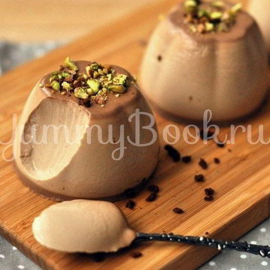 Рецепт кофейной панны-котты