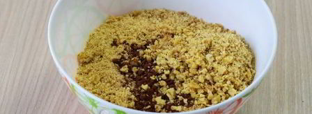 колбаса шоколадная из печенья со сгущенкой. Шаг 7