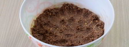 колбаса шоколадная из печенья со сгущенкой. Шаг 11