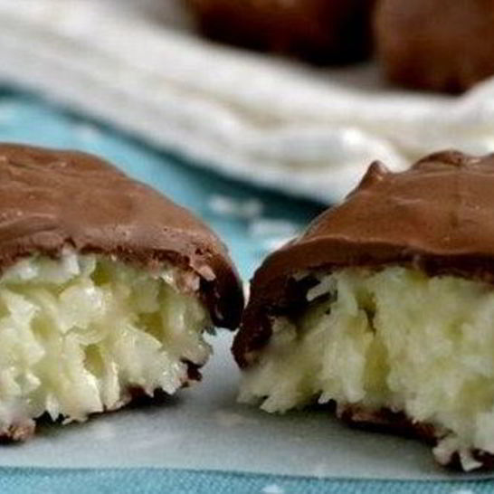 Рецепт домашних кокосовых конфет баунти