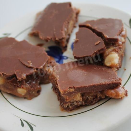 Рецепт домашнего сникерса