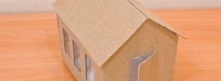 домик из конфет. Шаг 2