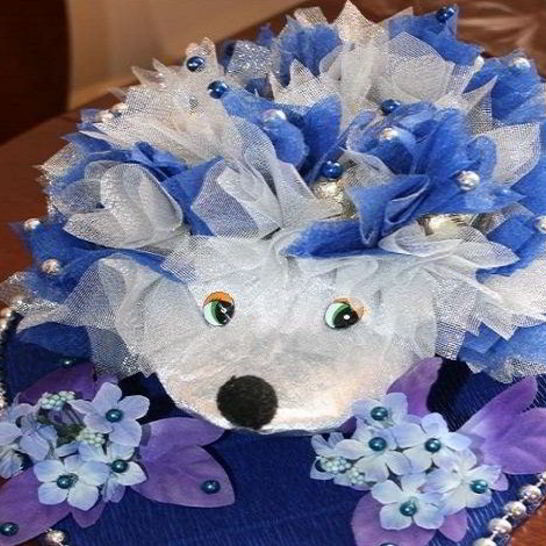 Рецепт ежика из конфет