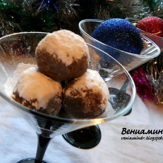 Рецепт клюквенно-мятных шоколадные конфеты