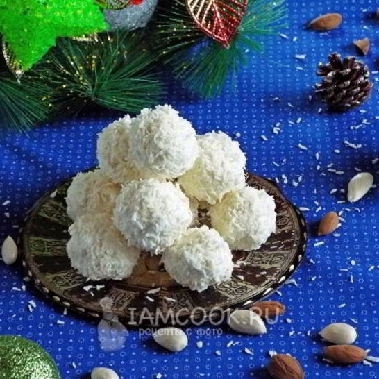 Рецепт кокосовых конфет снежки