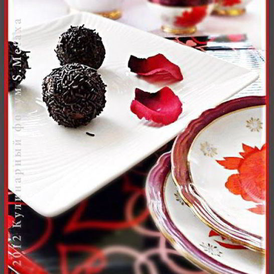 Рецепт конфет бригадейру