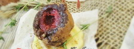 конфеты из сухофруктов с коктейльной вишней. Шаг 13