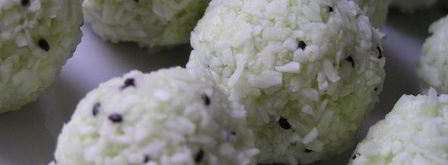 конфеты рафаэлло из киви. Шаг 3