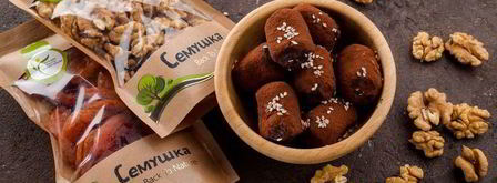 конфеты с курагой и орехами. Шаг 7