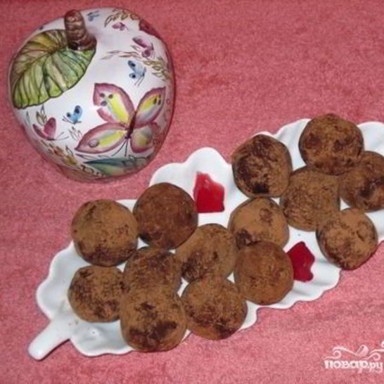 Рецепт конфет с орехами