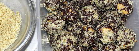 конфеты шоколадные с грецкими орехами и миндальным ликером. Шаг 8