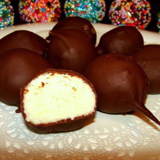 Рецепт конфет снежки в шоколаде