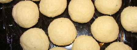 конфеты снежки в шоколаде. Шаг 2