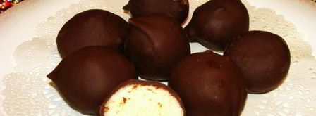 конфеты снежки в шоколаде. Шаг 4