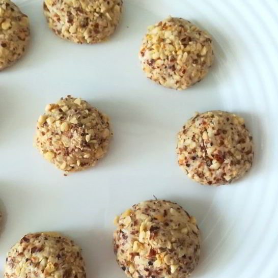 Рецепт молочно-ореховых конфеты