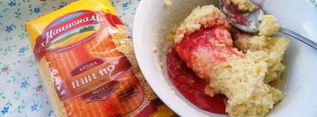 шоколадно-ореховые конфеты из пшена. Шаг 2