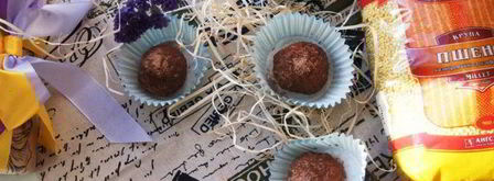 шоколадно-ореховые конфеты из пшена. Шаг 6