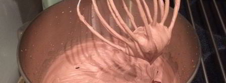 шоколадное джелато с фундуком и конфетами бачио. Шаг 2