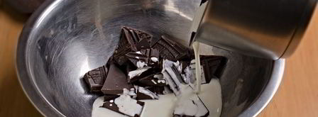 шоколадные конфеты с начинкой из имбирных цукатов. Шаг 2