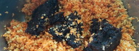 сыроедческие конфеты из моркови, сухофруктов и орехов. Шаг 3