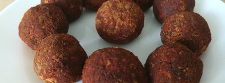 сыроедческие конфеты из моркови, сухофруктов и орехов. Шаг 7