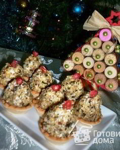 Закусочные конфетки с голубым сыром и инжиром