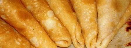 банановые блинчики с восхитительным ванильным заварным кремом на масленицу. Шаг 2