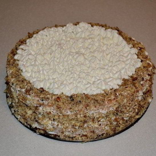 Рецепт бисквита со сливочным кремом