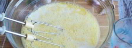 блинные рулетики с крабовым кремом. Шаг 3