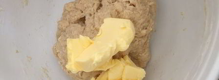 булочки с ароматным штрейзелем и ванильным заварным кремом. Шаг 4