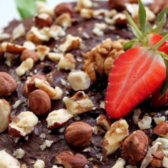 Рецепт чизкейка с шоколадно-ореховым кремом